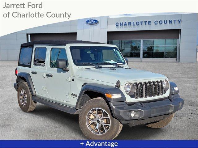 used 2024 Jeep Wrangler car, priced at $34,865