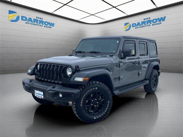 used 2020 Jeep Wrangler Unlimited car, priced at $22,800