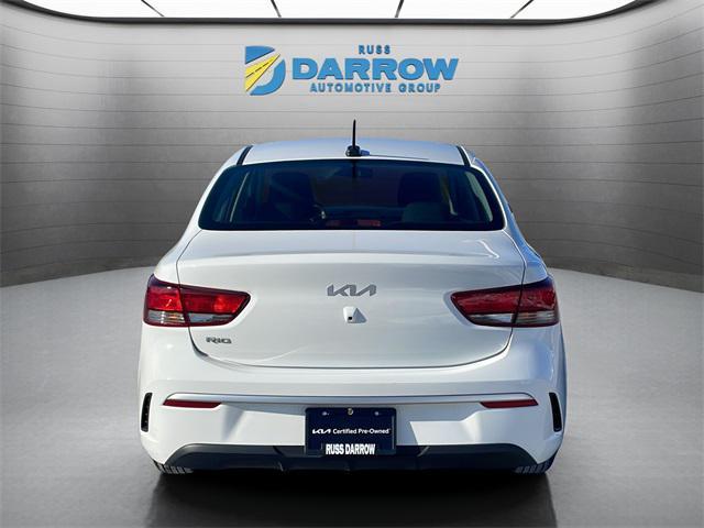 used 2022 Kia Rio car, priced at $12,500