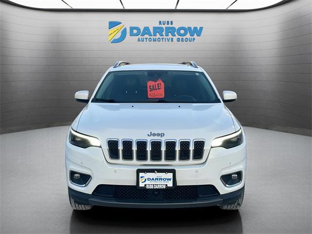 used 2021 Jeep Cherokee car, priced at $17,750
