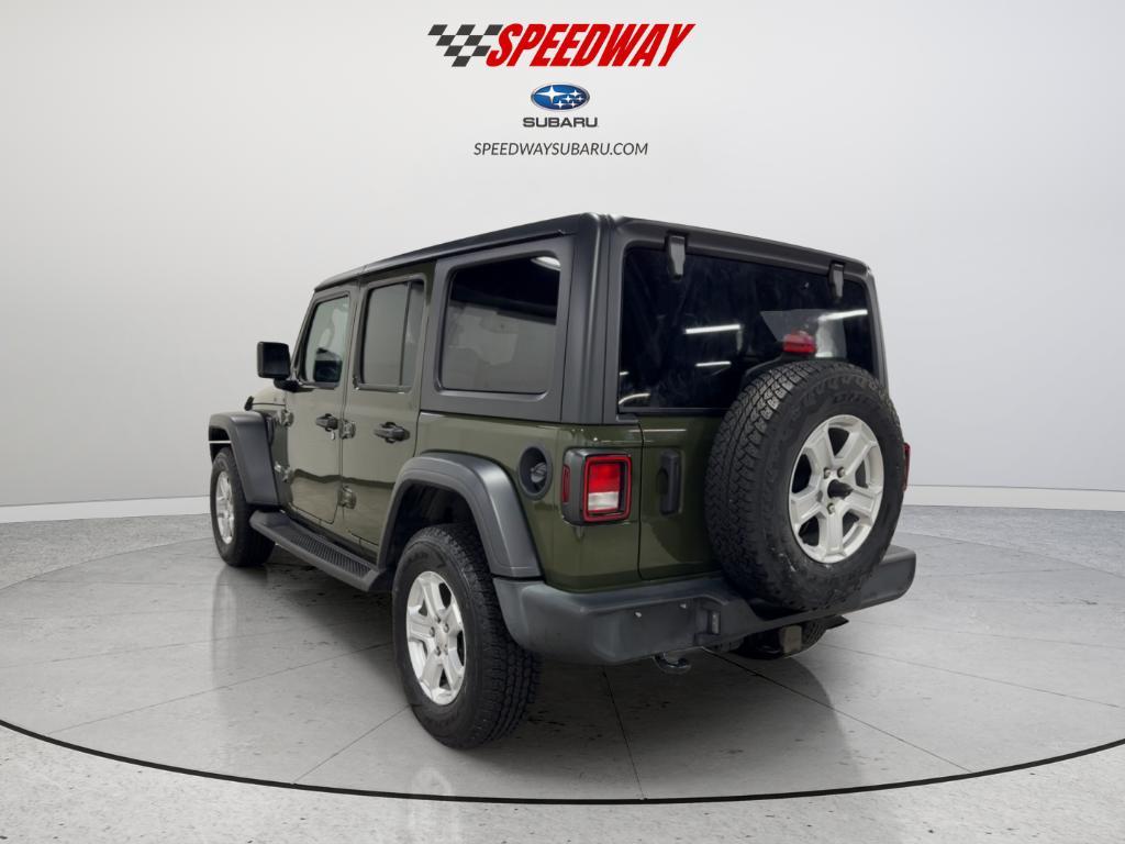 used 2020 Jeep Wrangler Unlimited car, priced at $22,000