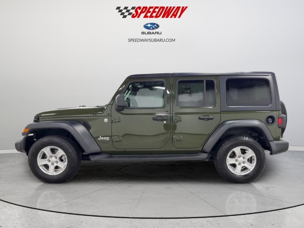 used 2020 Jeep Wrangler Unlimited car, priced at $22,000