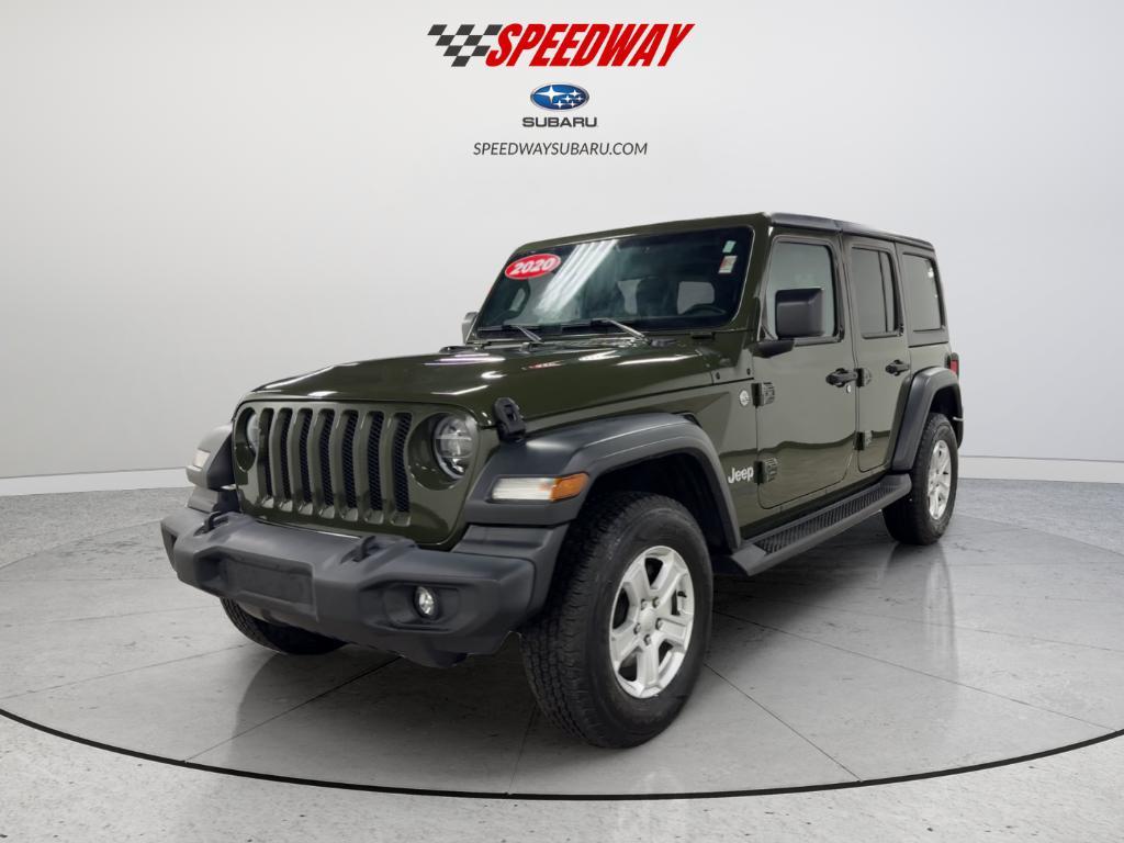used 2020 Jeep Wrangler Unlimited car, priced at $22,000