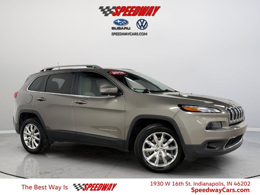 used 2016 Jeep Cherokee car, priced at $8,500