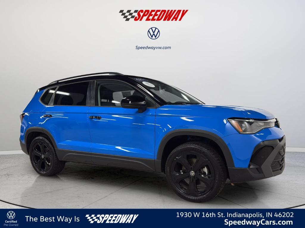 used 2025 Volkswagen Taos car, priced at $29,053