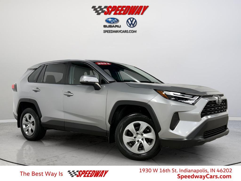 used 2023 Toyota RAV4 car, priced at $27,000