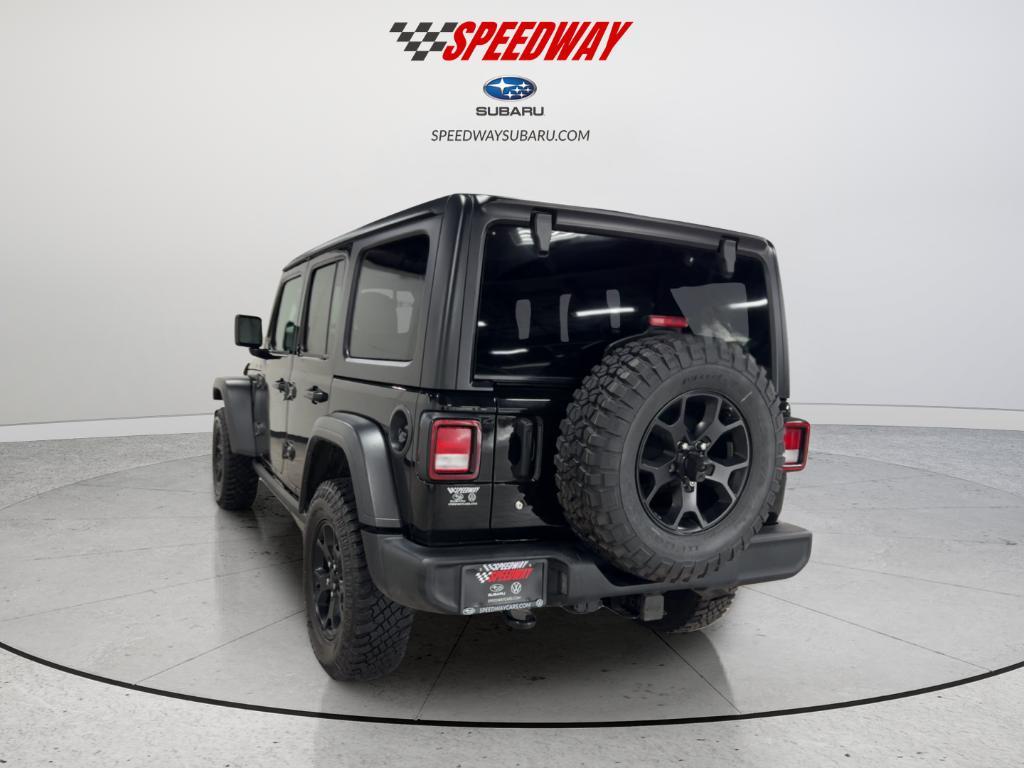 used 2022 Jeep Wrangler Unlimited car, priced at $25,000