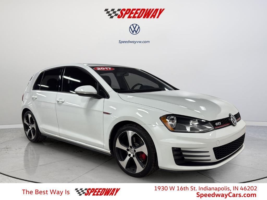 used 2017 Volkswagen Golf GTI car, priced at $15,000