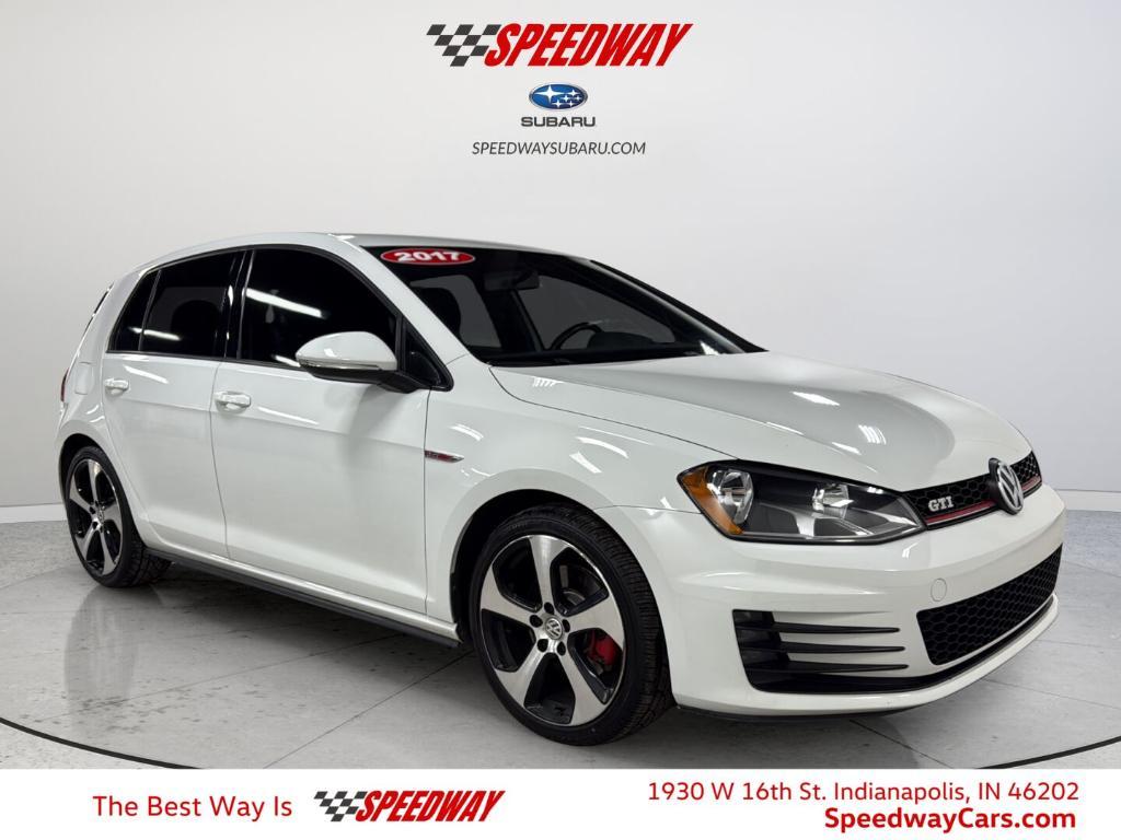 used 2017 Volkswagen Golf GTI car, priced at $15,000