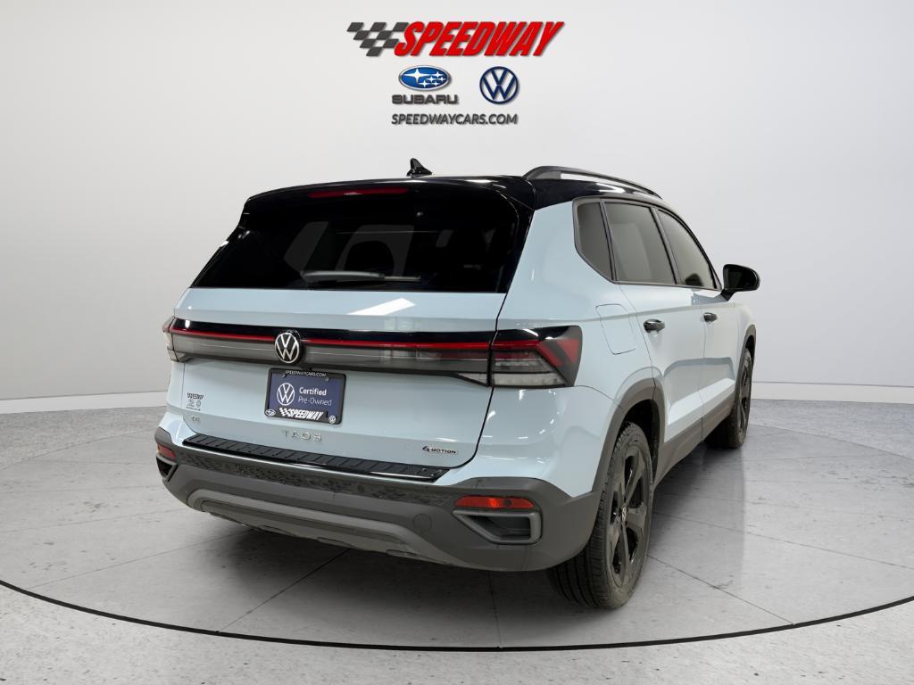used 2025 Volkswagen Taos car, priced at $26,476