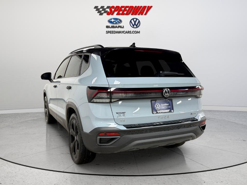 used 2025 Volkswagen Taos car, priced at $26,476