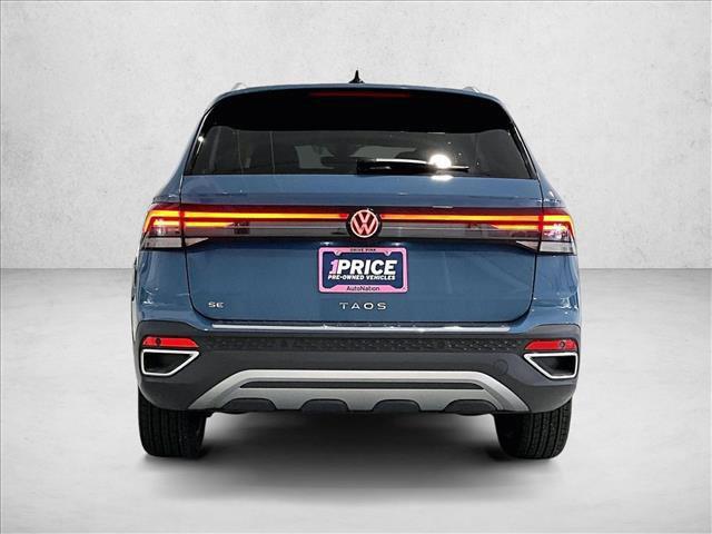 used 2025 Volkswagen Taos car, priced at $25,560