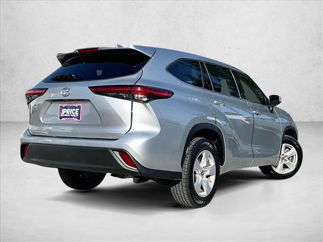 used 2021 Toyota Highlander car, priced at $22,799