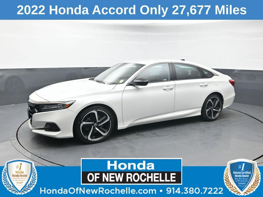 used 2022 Honda Accord car, priced at $22,880