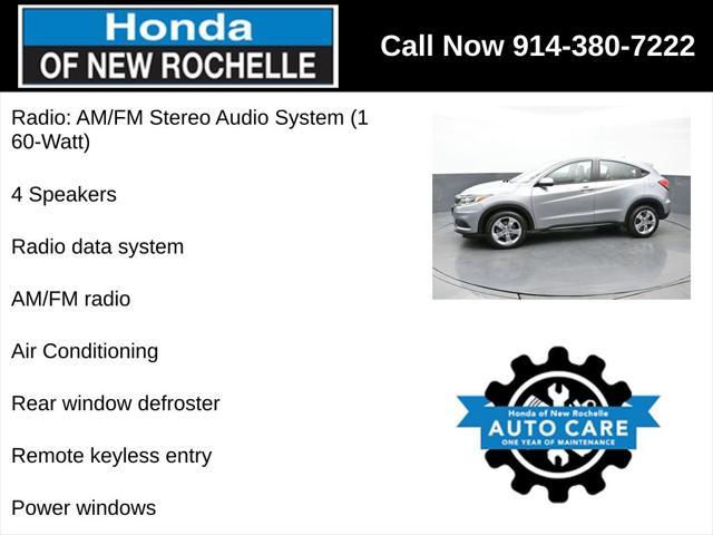 used 2022 Honda HR-V car, priced at $19,576