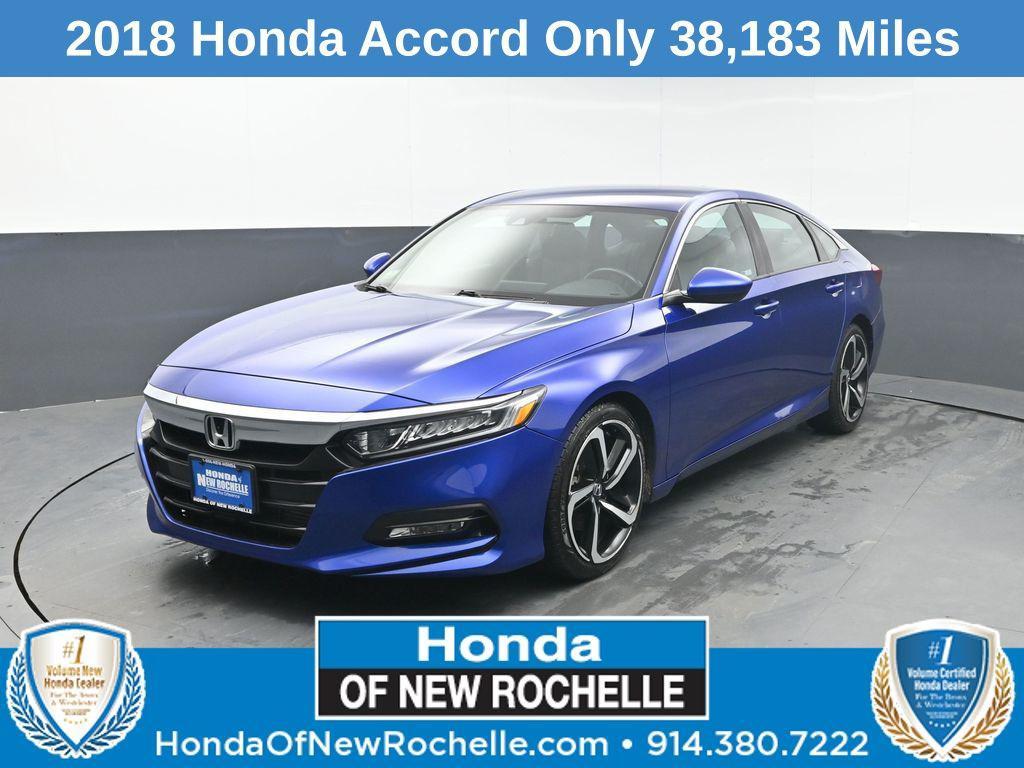 used 2018 Honda Accord car, priced at $20,165