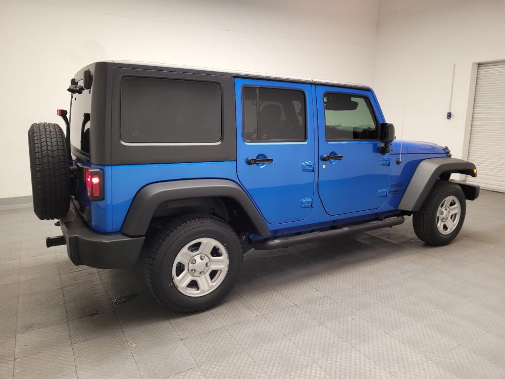used 2016 Jeep Wrangler Unlimited car, priced at $21,195