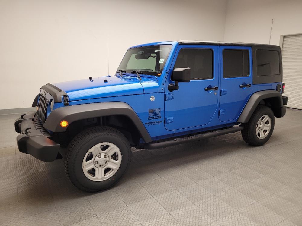 used 2016 Jeep Wrangler Unlimited car, priced at $21,195
