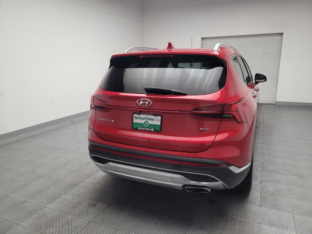 used 2021 Hyundai Santa Fe car, priced at $18,995