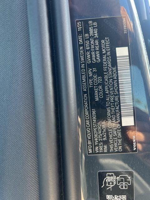 new 2026 Volvo XC90 car, priced at $69,945