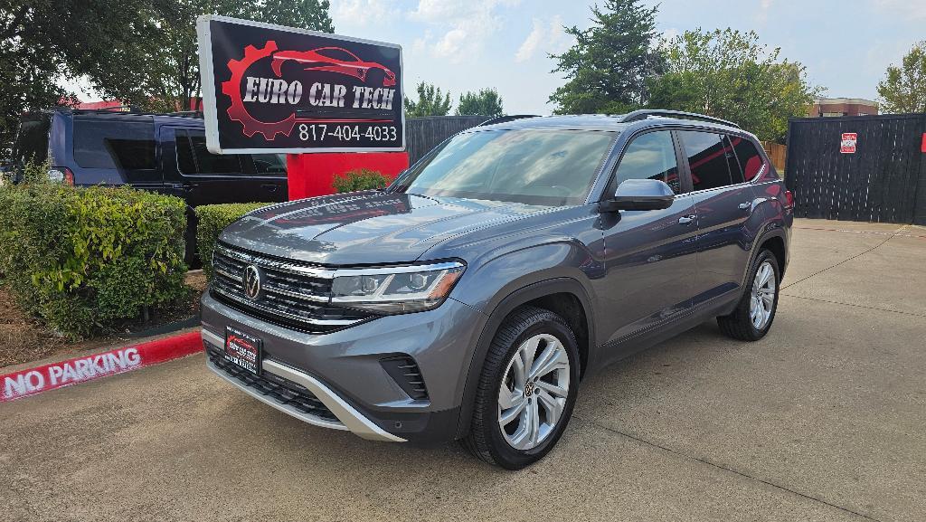 used 2021 Volkswagen Atlas car, priced at $15,750