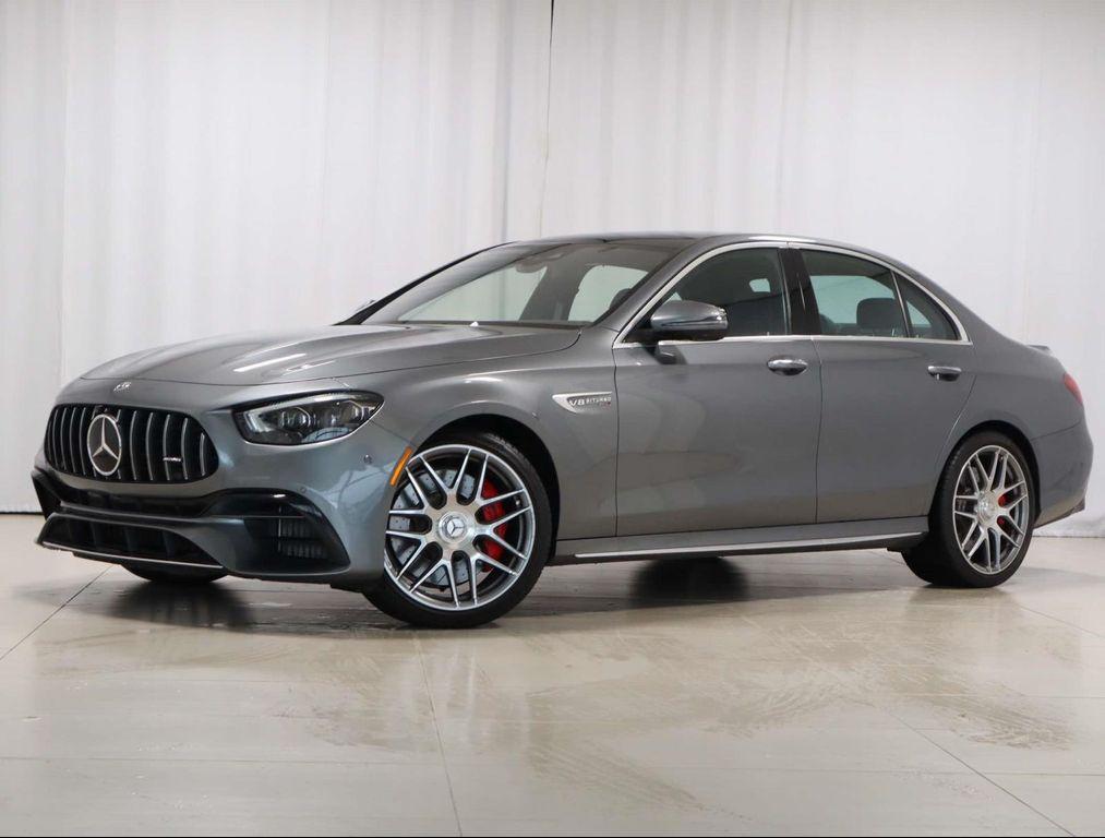 used 2021 Mercedes-Benz AMG E 63 car, priced at $88,990