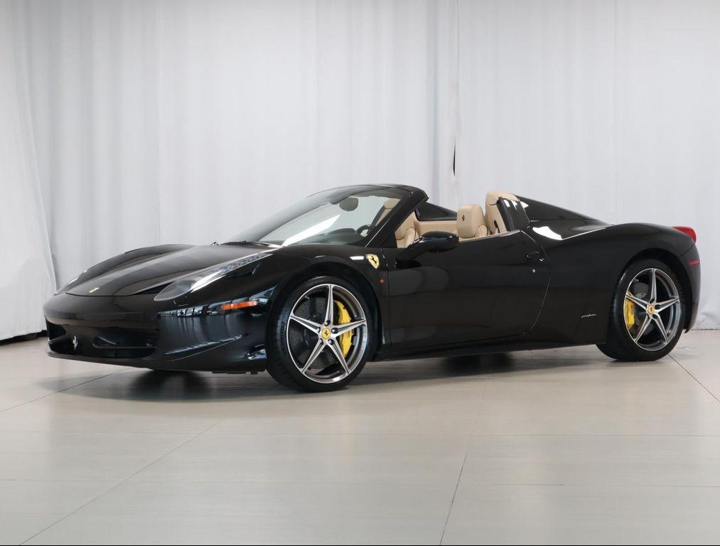 used 2015 Ferrari 458 Spider car, priced at $279,900
