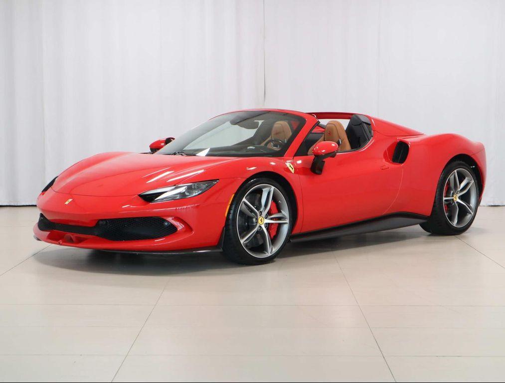 used 2024 Ferrari 296 GTS car, priced at $399,900