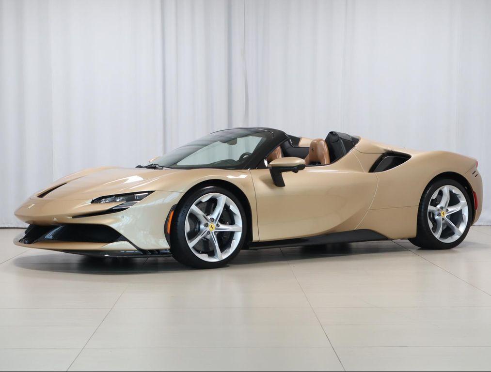 used 2022 Ferrari SF90 Spider car, priced at $649,000