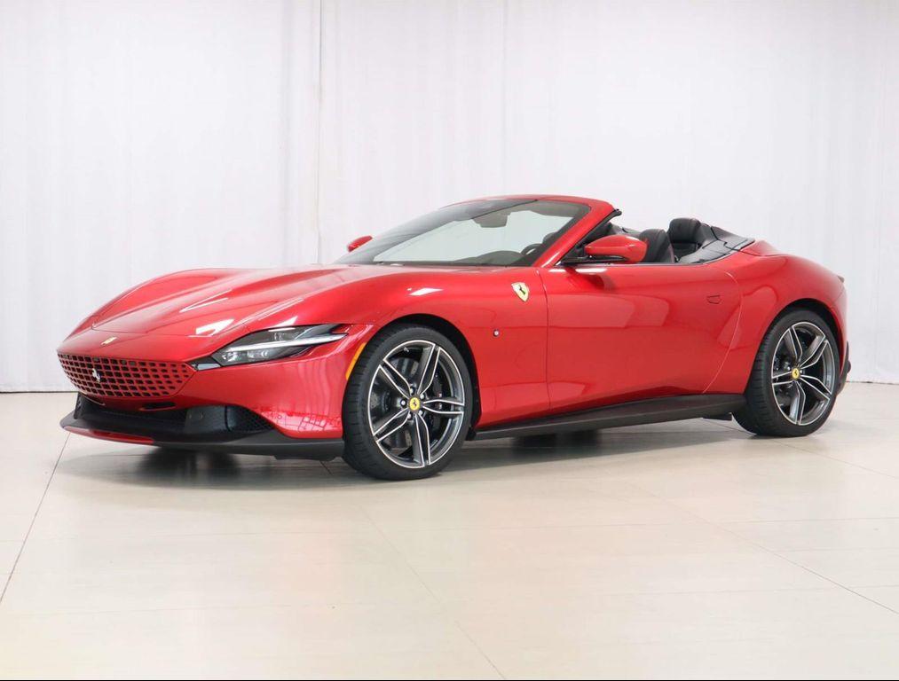 used 2025 Ferrari Roma Spider car, priced at $329,900