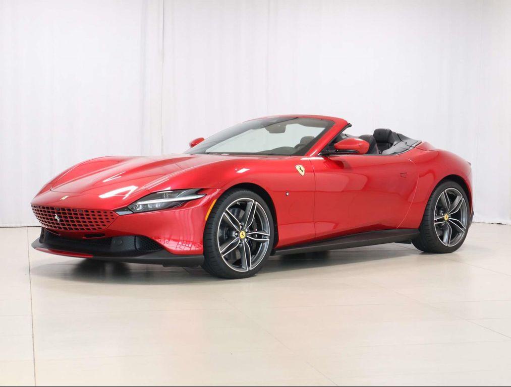 used 2025 Ferrari Roma Spider car, priced at $329,900
