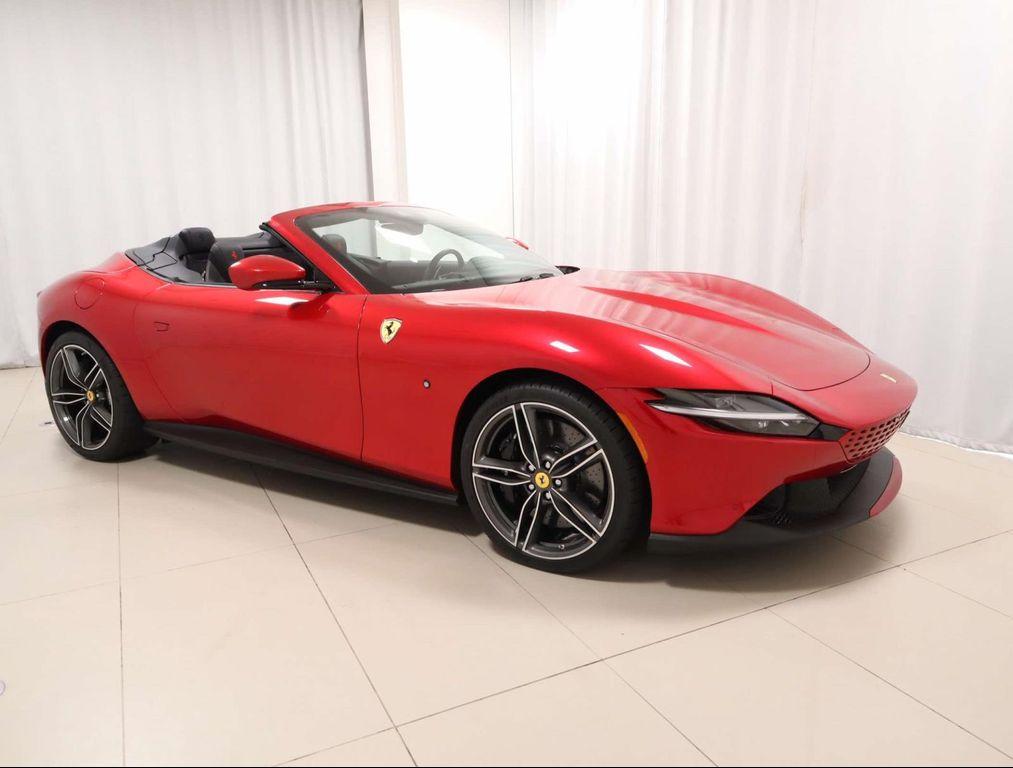 used 2025 Ferrari Roma Spider car, priced at $329,900