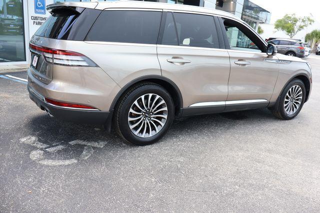 used 2020 Lincoln Aviator car, priced at $32,344