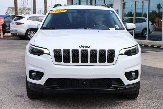 used 2021 Jeep Cherokee car, priced at $17,500