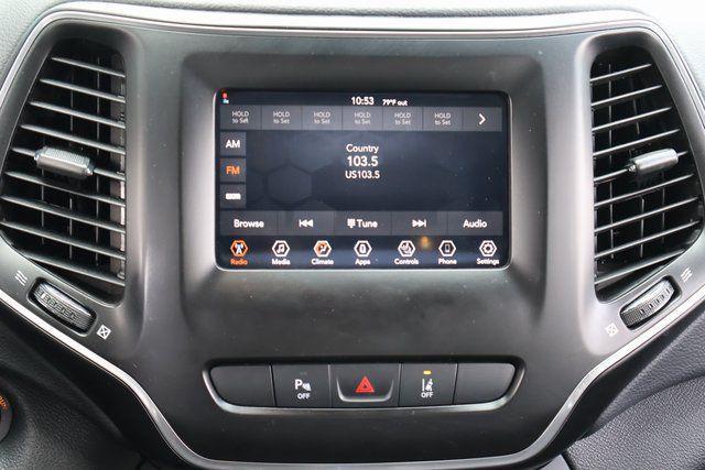used 2021 Jeep Cherokee car, priced at $17,500