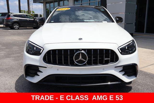 used 2022 Mercedes-Benz AMG E 53 car, priced at $56,100