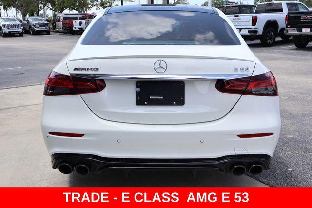used 2022 Mercedes-Benz AMG E 53 car, priced at $56,100