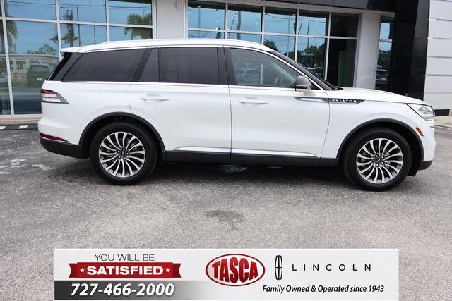 used 2022 Lincoln Aviator car, priced at $35,990