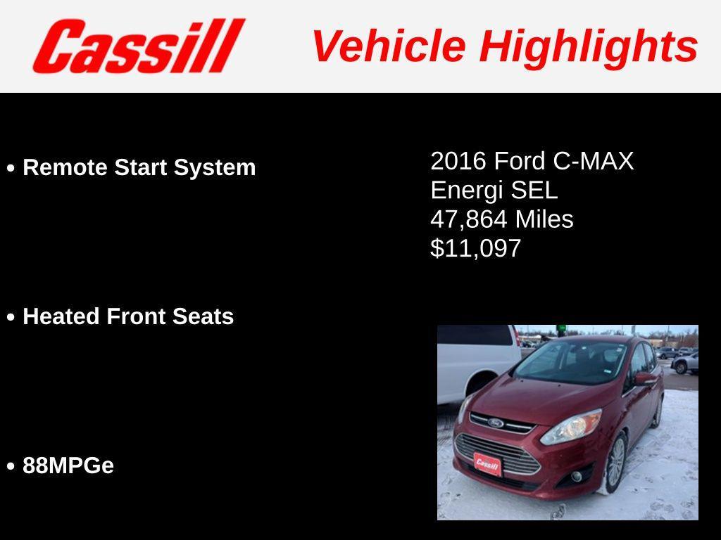 used 2016 Ford C-Max Energi car, priced at $11,097