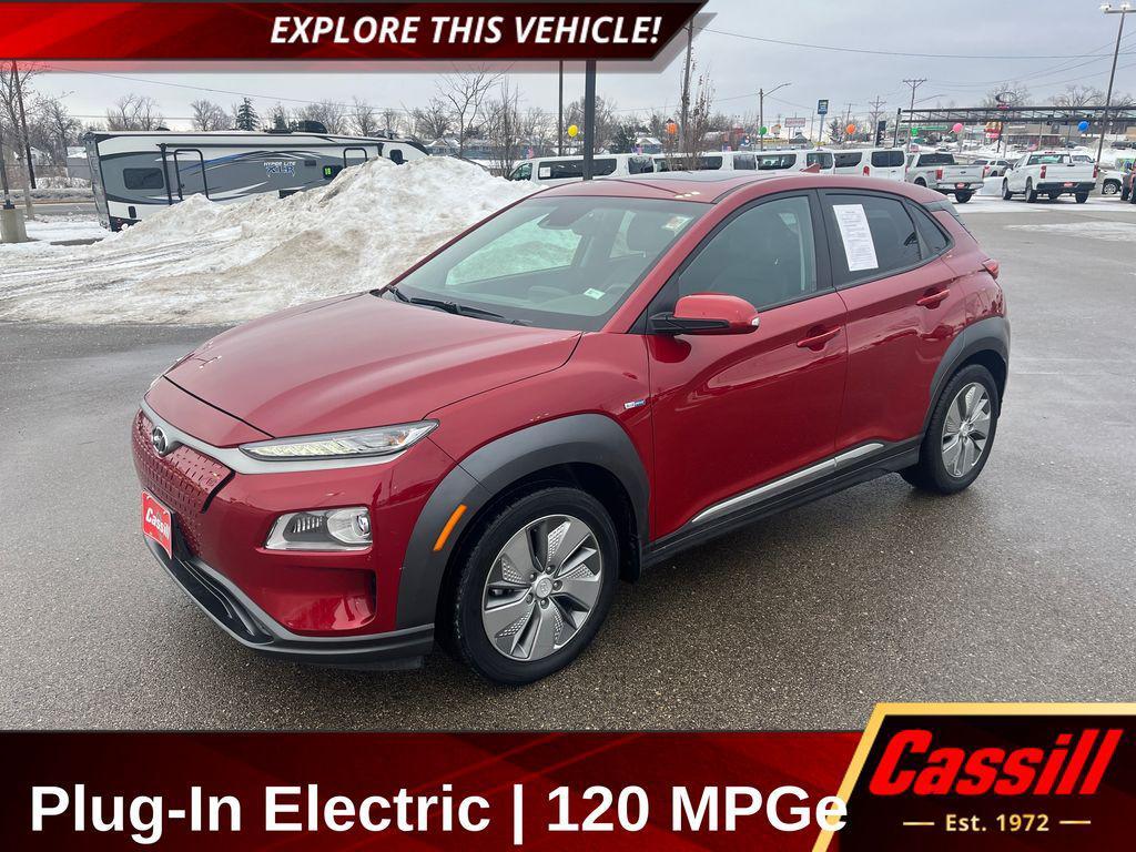 used 2020 Hyundai Kona EV car, priced at $11,650
