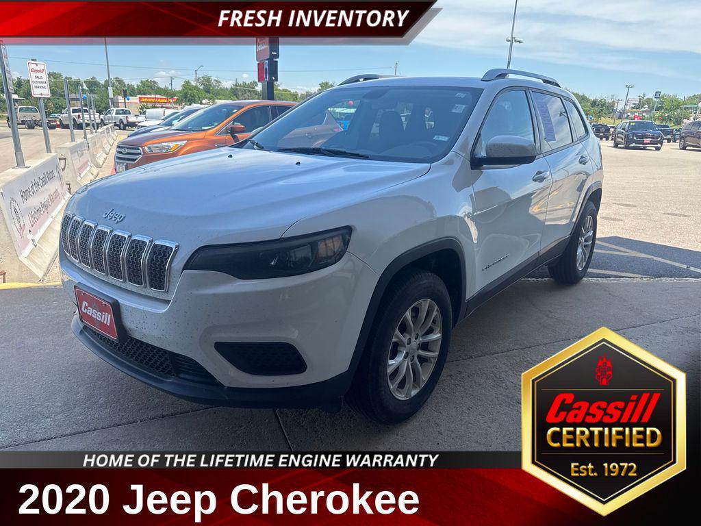 used 2020 Jeep Cherokee car, priced at $18,177
