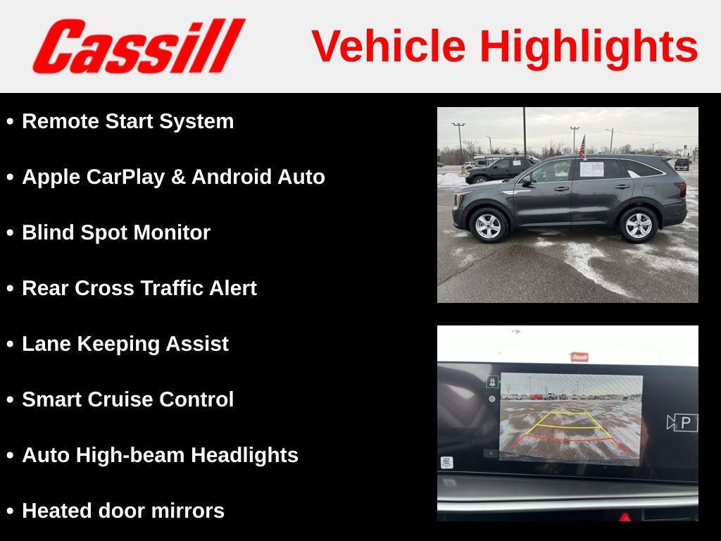 used 2024 Kia Sorento car, priced at $23,274