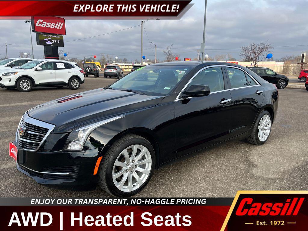 used 2018 Cadillac ATS car, priced at $13,488