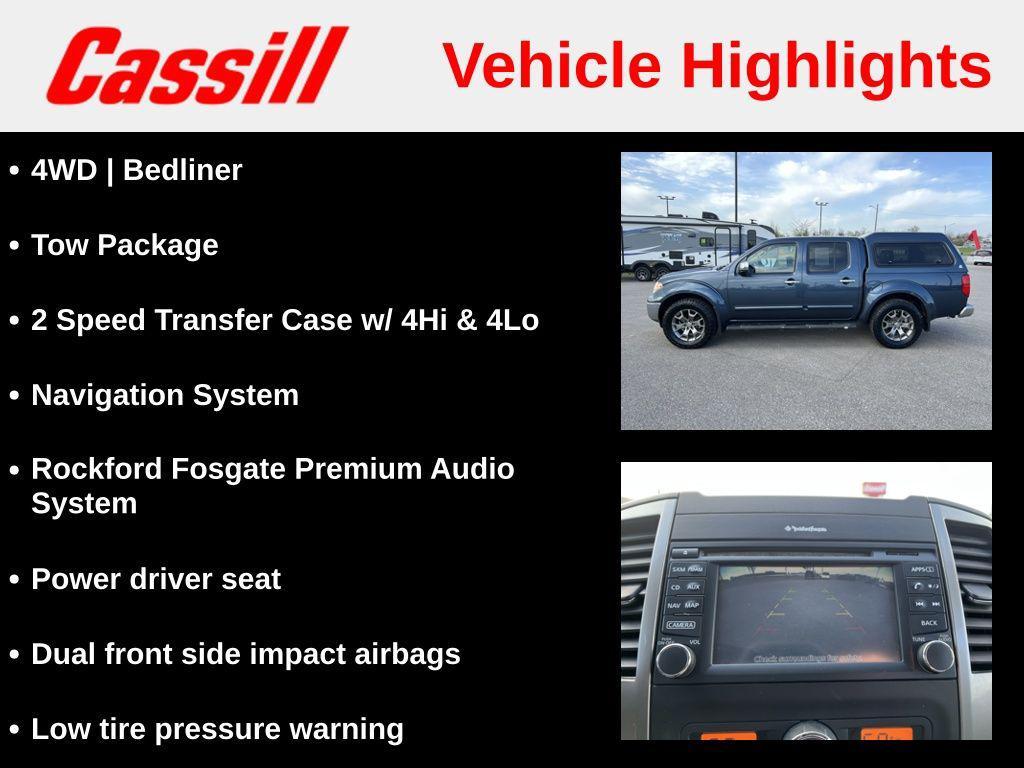 used 2014 Nissan Frontier car, priced at $17,997