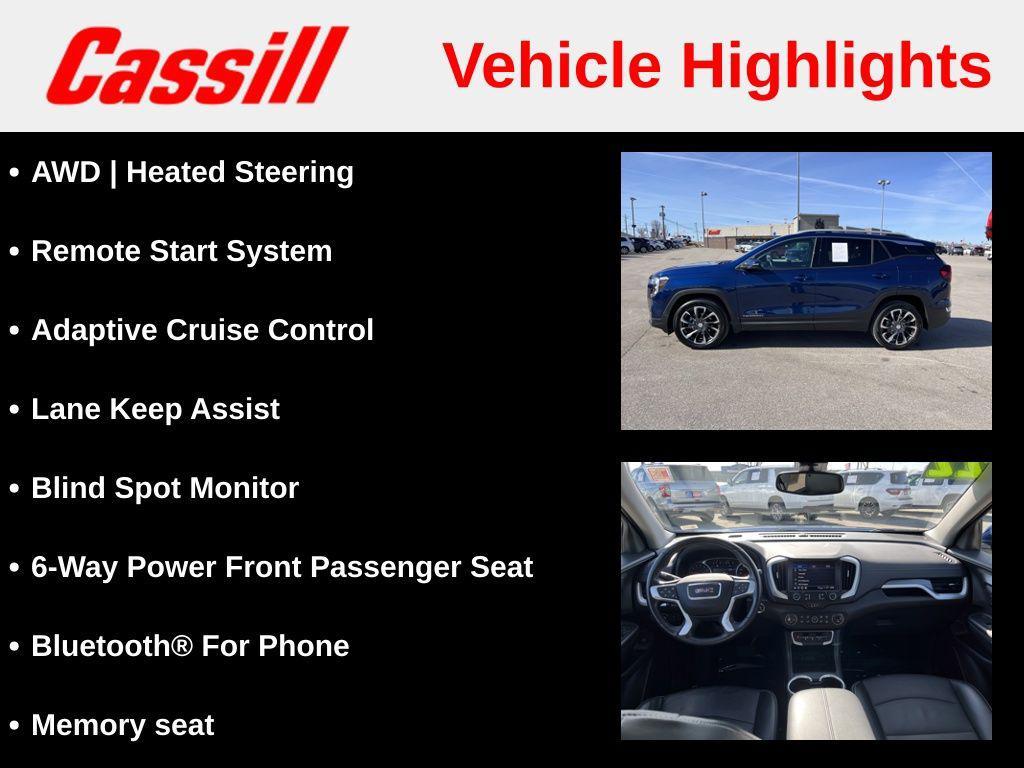 used 2022 GMC Terrain car, priced at $25,781