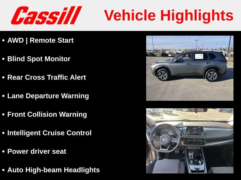 used 2023 Nissan Rogue car, priced at $20,859