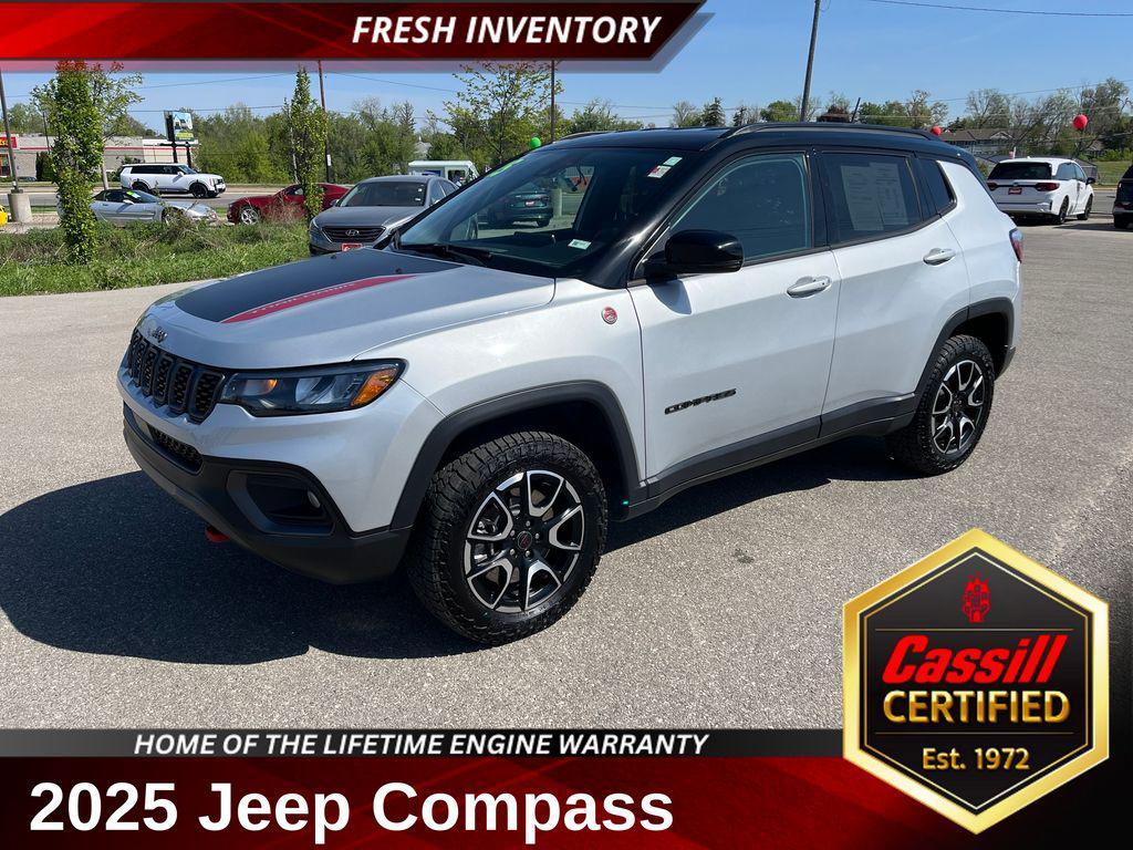 used 2025 Jeep Compass car, priced at $25,284