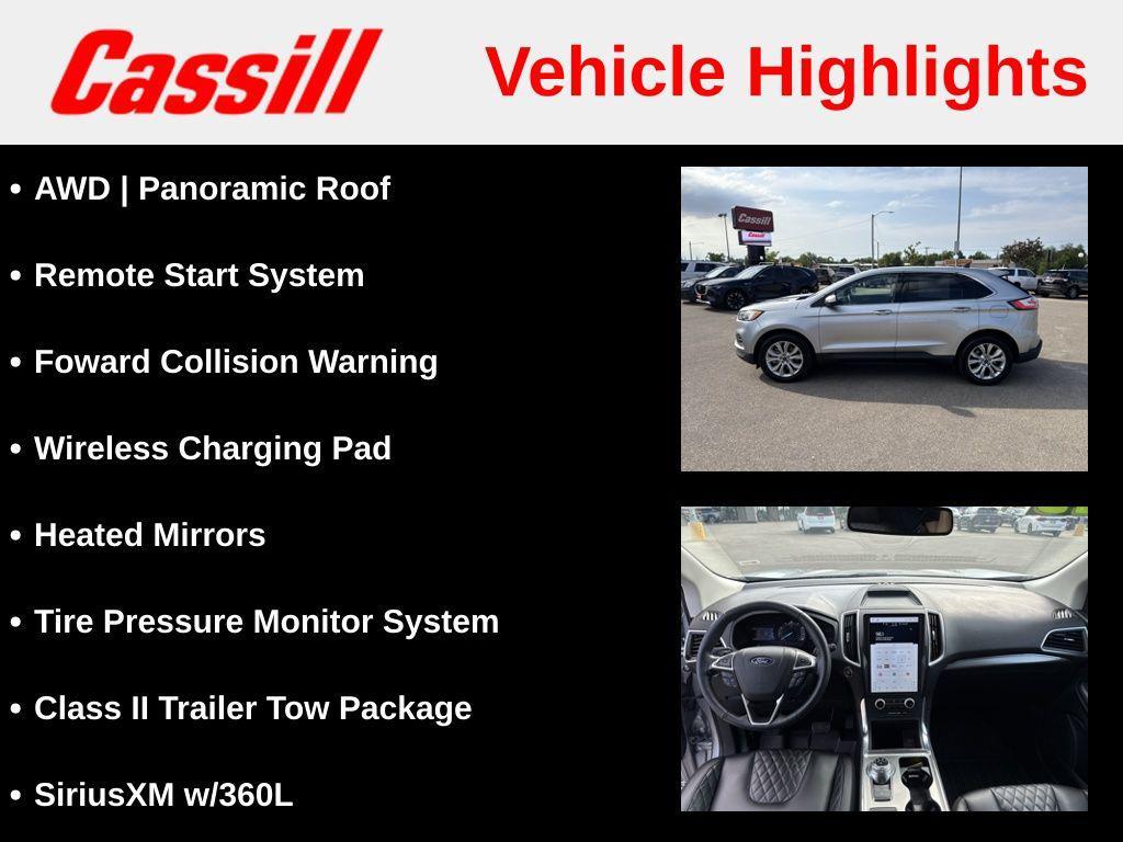 used 2023 Ford Edge car, priced at $29,650