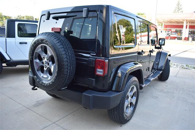 used 2016 Jeep Wrangler Unlimited car, priced at $17,812