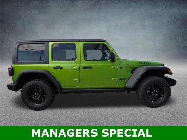 new 2025 Jeep Wrangler car, priced at $46,308